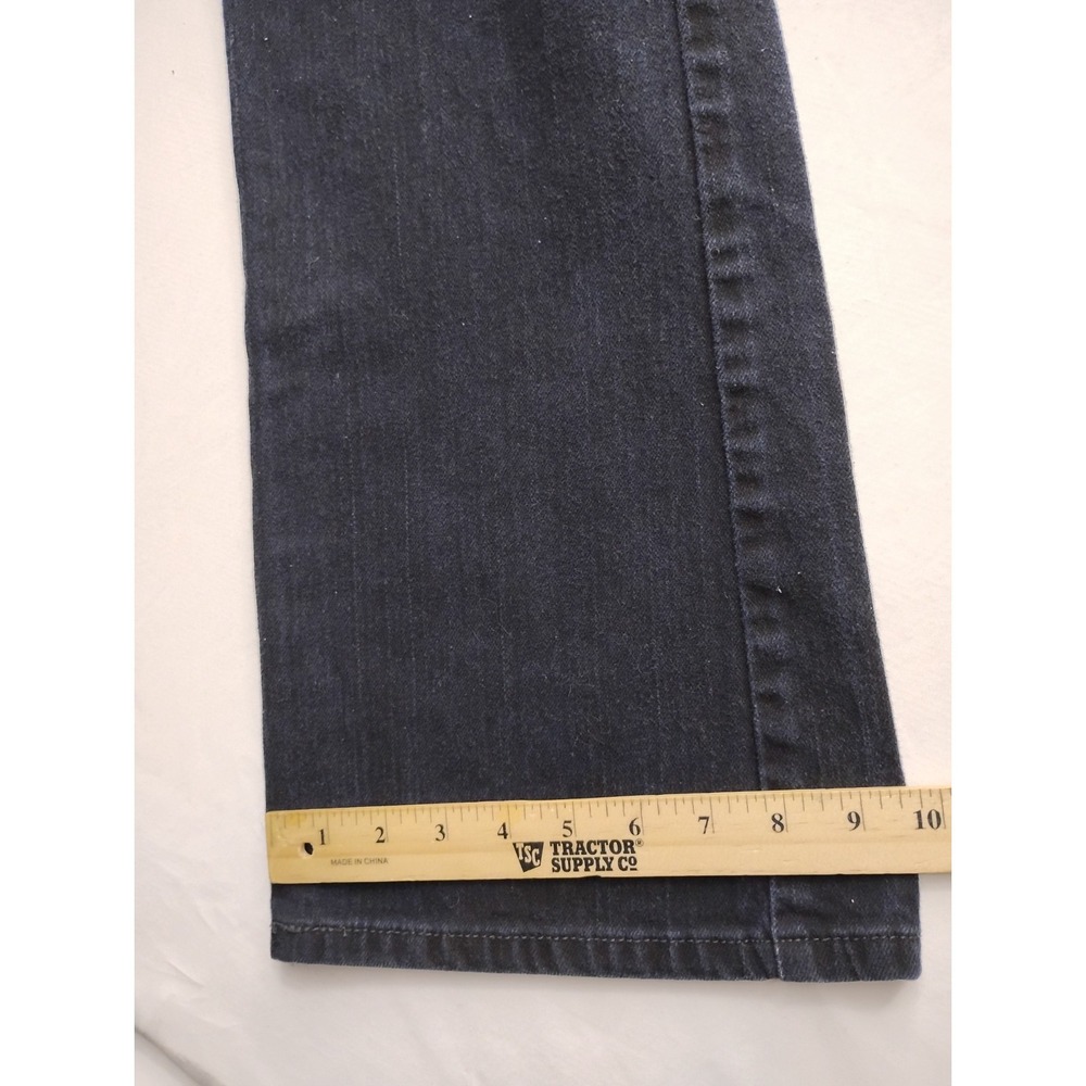 Levis Womans 515 Boot Cut Dark Blue Jeans Size 16 M - Picture 11 of 11
